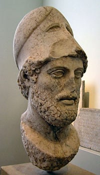 Bust of Pericles after Cresilas, Altes Museum, Berlin