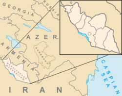 Location of Nakhichevan