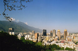 Caracas from El Calvario