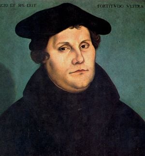 Martin Luther emphasized the role of the Bible as opposed to the pope or church tradition.